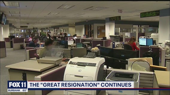 The 'Great Resignation' continues