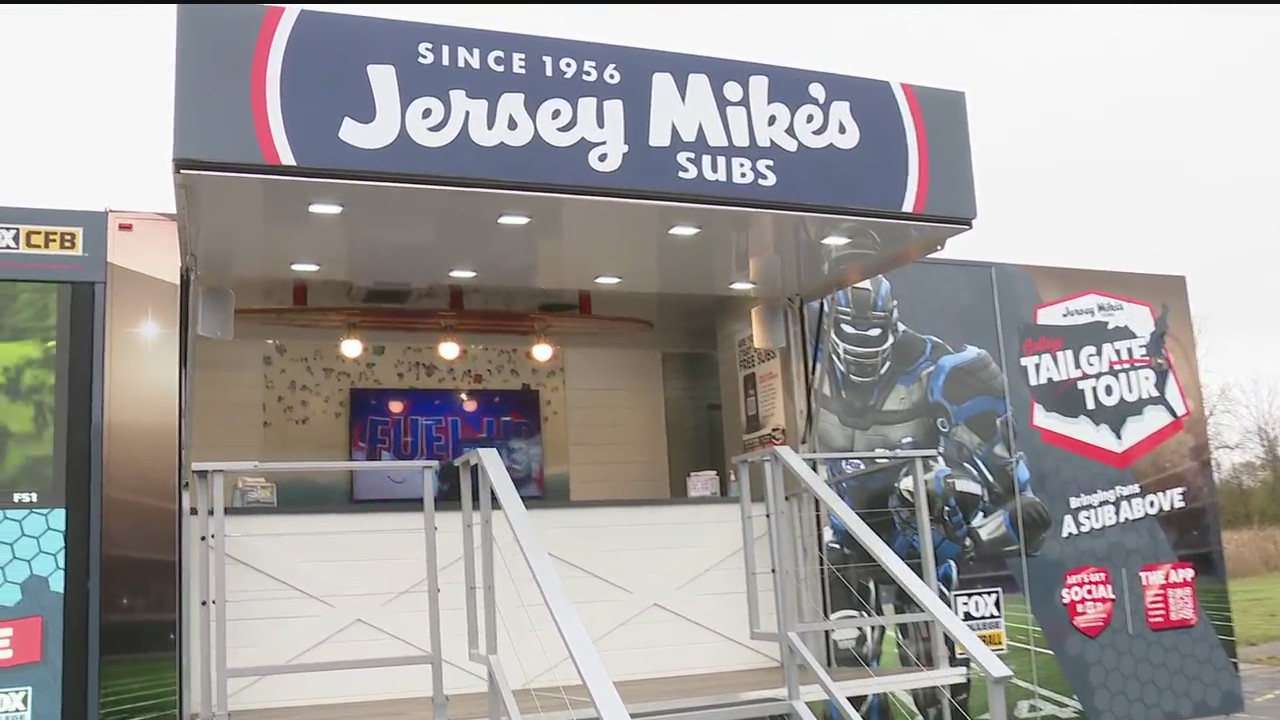 Jersey Mike's brings tailgate to Ann Arbor