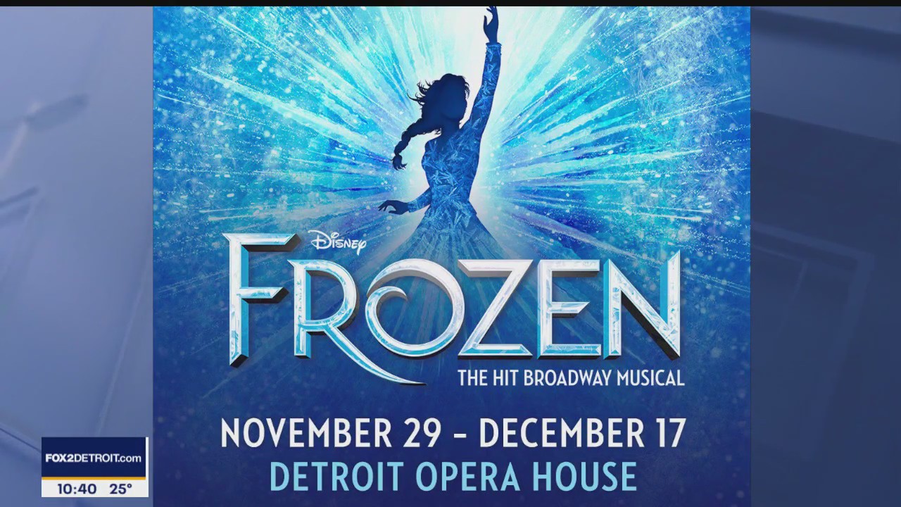 Disney's Frozen makes its Detroit premiere at the Detroit Opera House Nov. 29 - Dec. 17