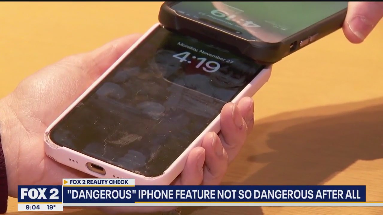 Misleading warnings about iPhone feature