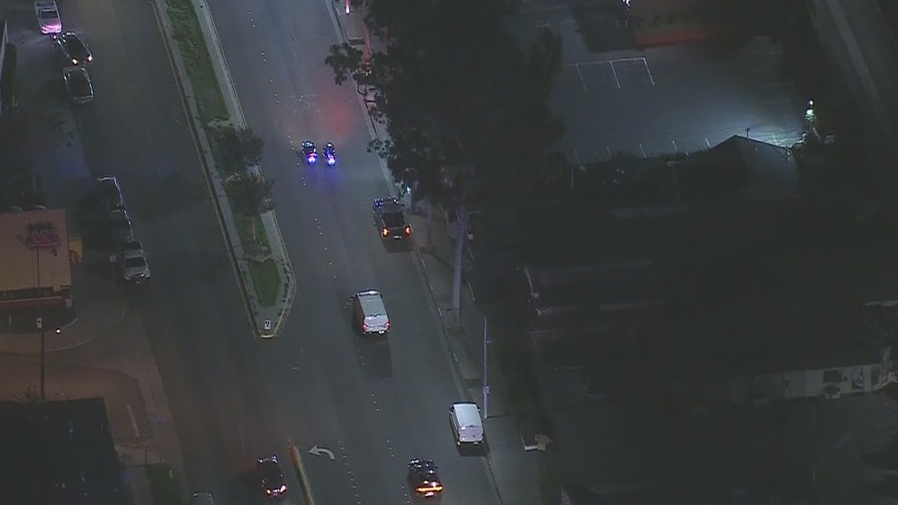Procession held for fallen LAPD officer
