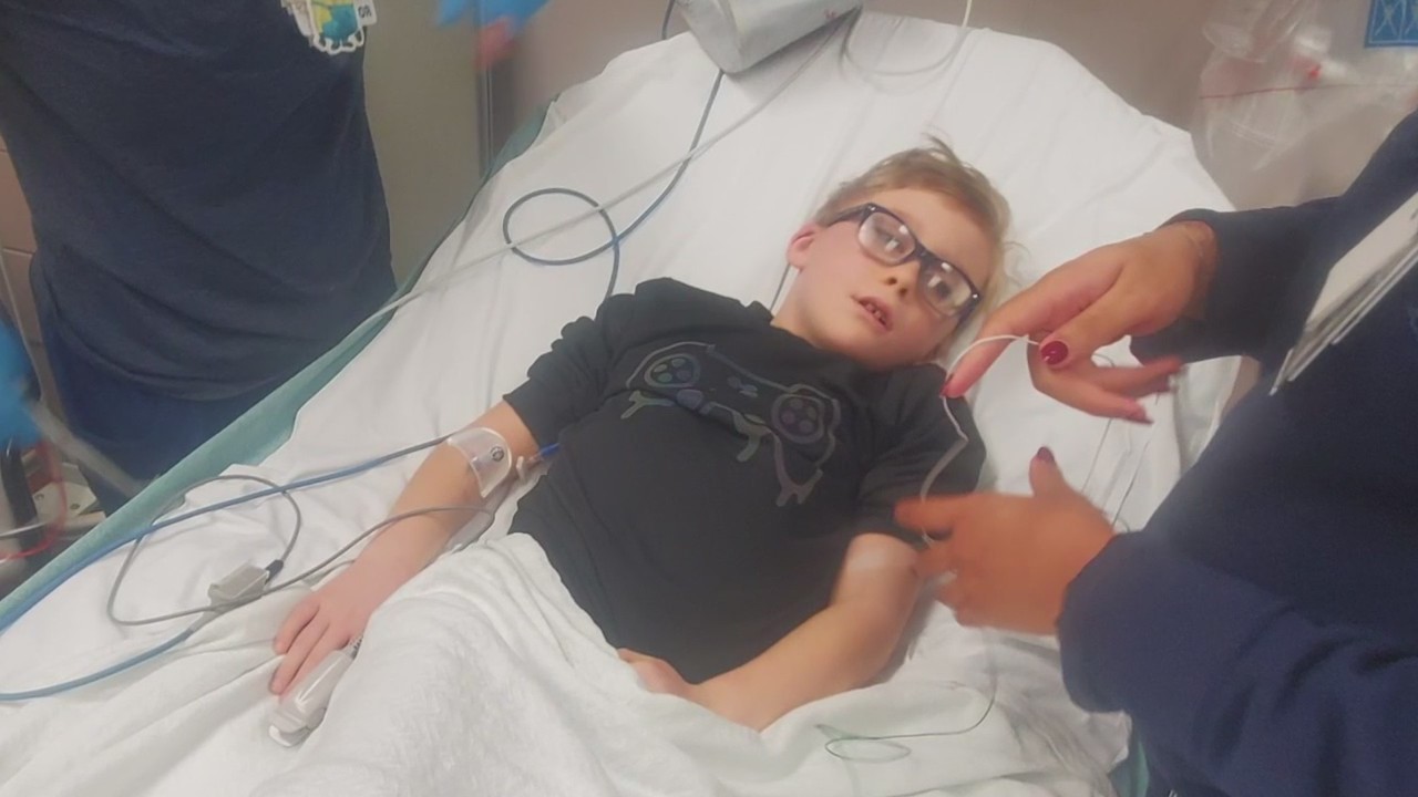Metro Detroit mom shares story of her son's 'white lung' pneumonia
