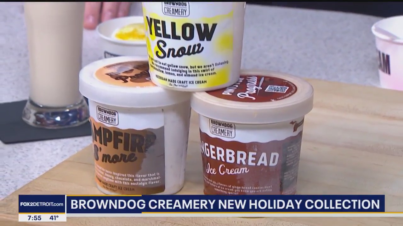 New holiday flavors at Browndog Creamery