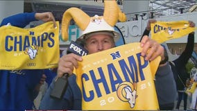 NFL playoff fever hits Southern California ahead of Rams-Cards showdown