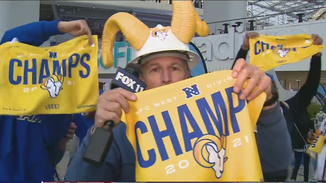 NFL playoff fever hits Southern California ahead of Rams-Cards showdown