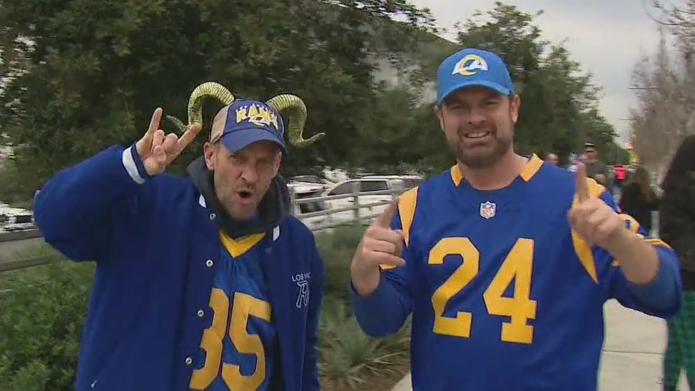 Rams fans pumped after Wild Card win