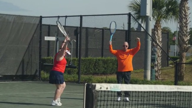 Tennis Corps offers tennis clinics for veterans
