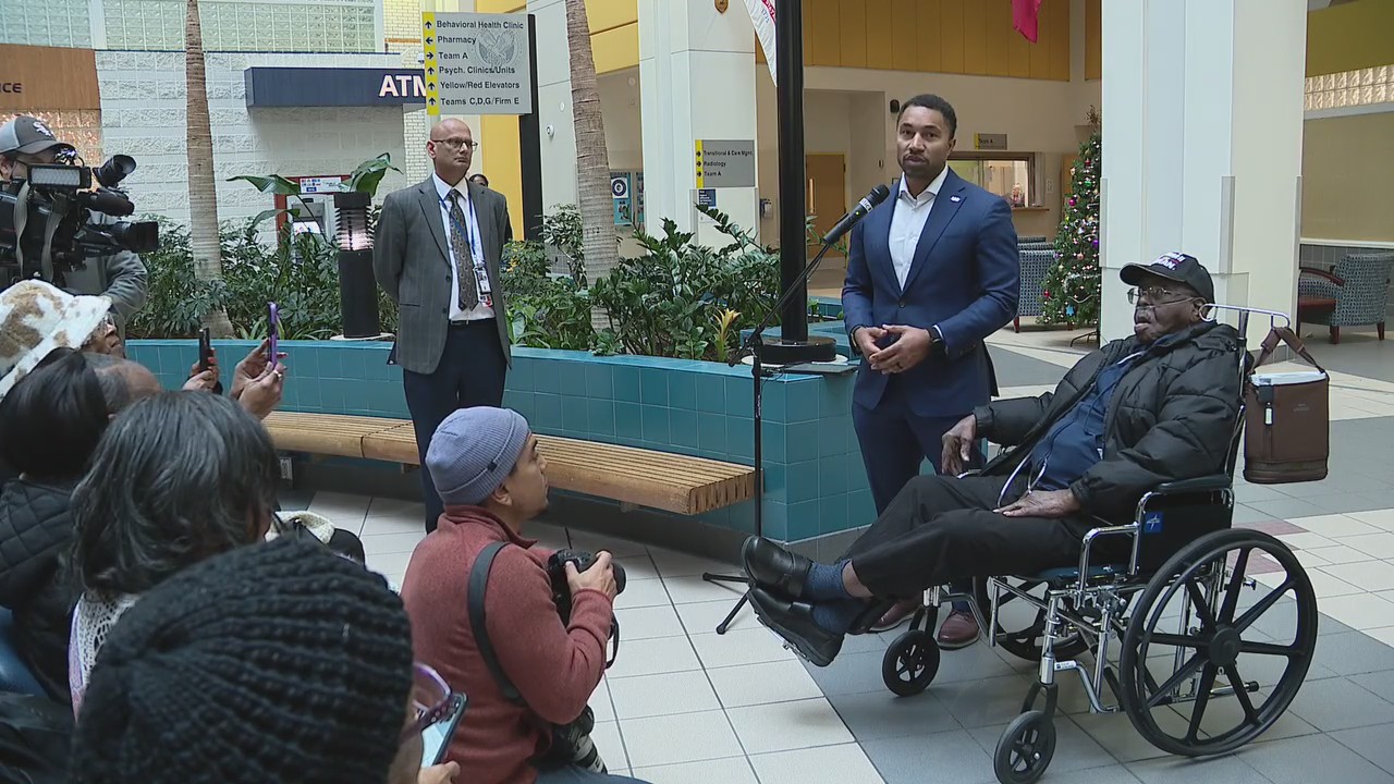 WWII veteran honored for serving nearly 80 years later