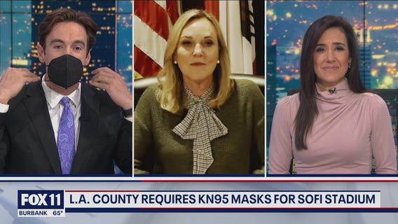 Kathryn Barger: KN95 masks will be given to all fans at NFC Championship Game