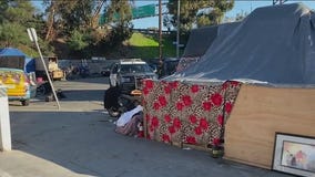 Homeless cleanup near SoFi Stadium ahead of Super Bowl LVI
