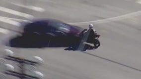 Deadly crash catapults motorcyclist 100 feet