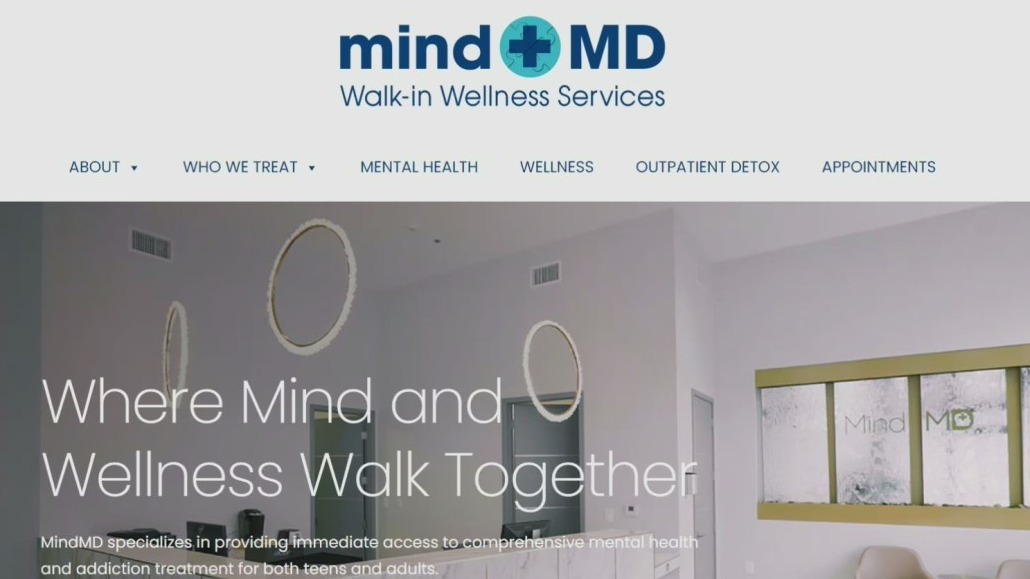 Mind MD offers walk-in mental health services
