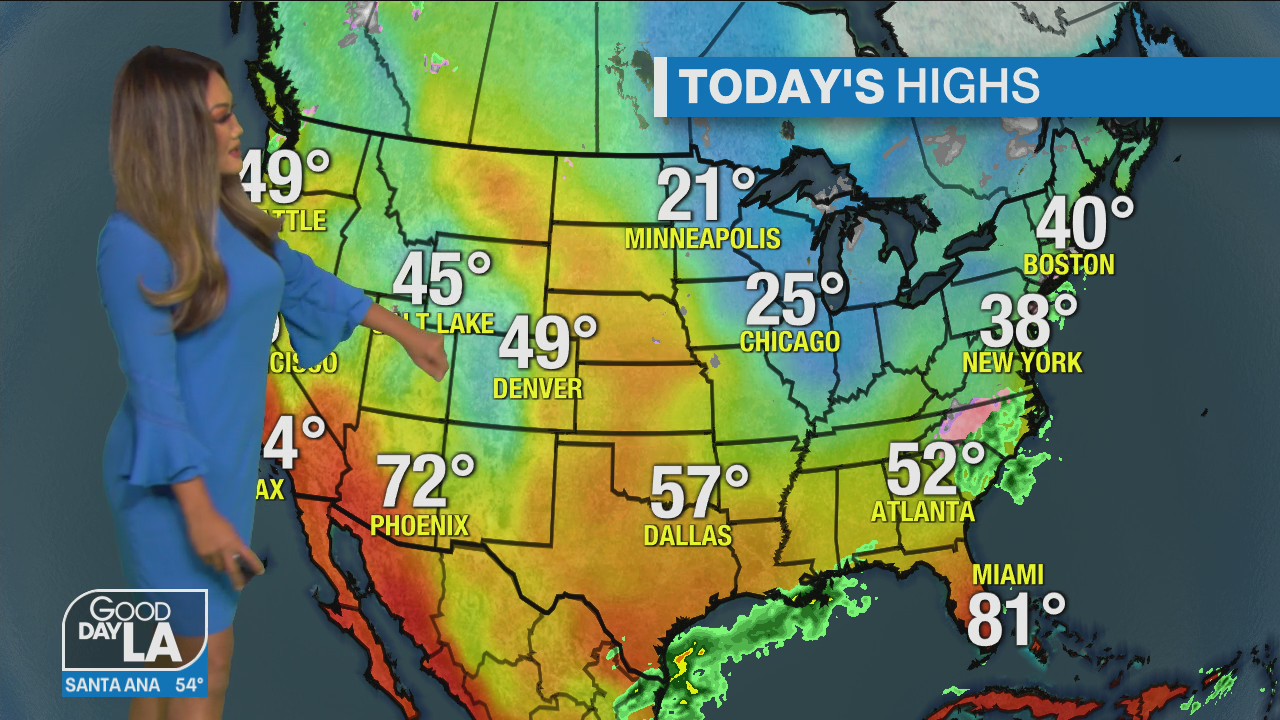 Weather Forecast for Monday, Feb. 7