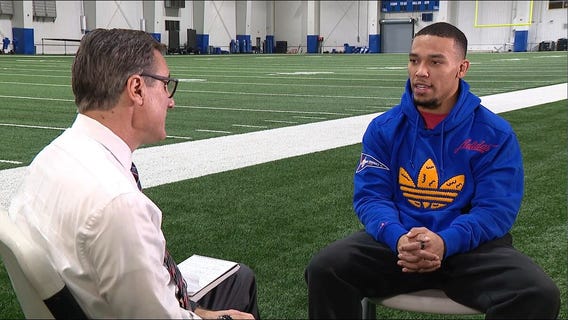 WATCH - Dan Miller talks to Lions receiver Amon-Ra St. Brown