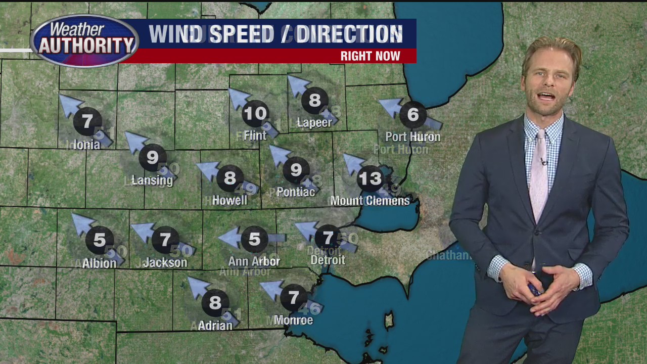 Low 50s with some showers Tuesday | FOX 2 Detroit