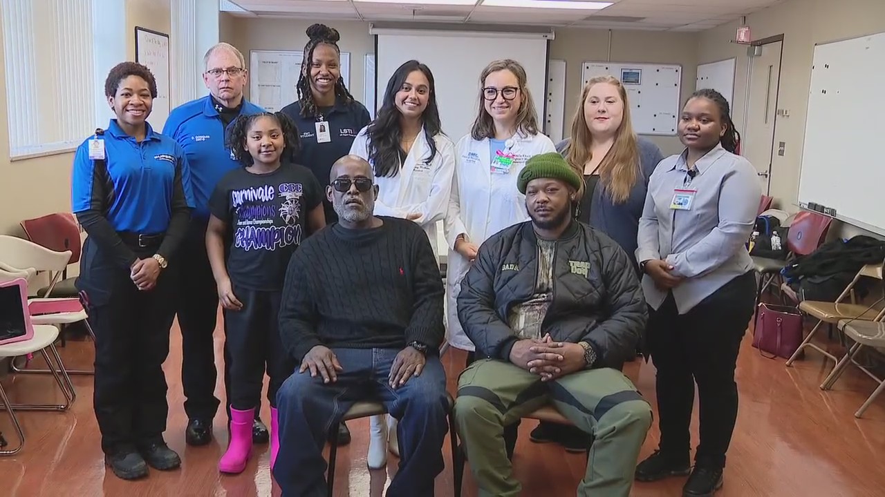 54-year-old thanks the man that saved his life