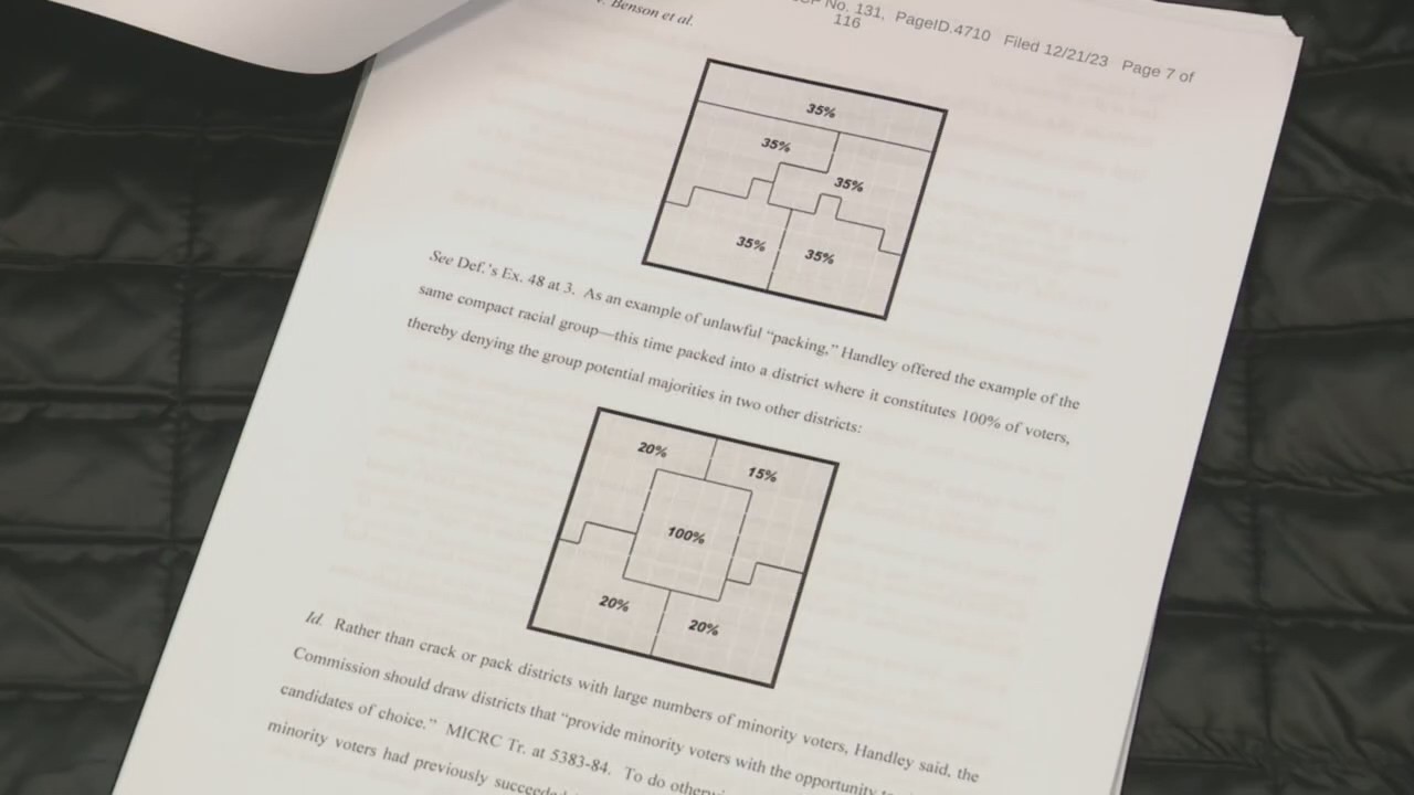 Experts comment on court's decision to redraw 13 seats in Michigan's House and Senate