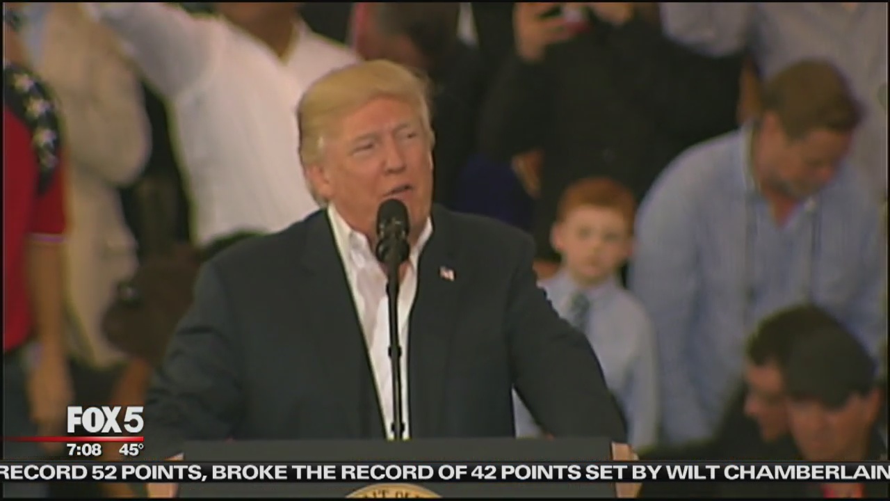 Not My Presidents Day Rally