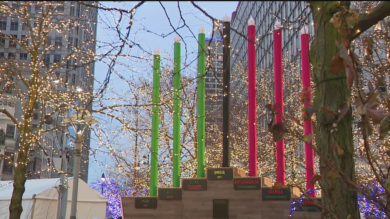 Metro Detroit celebrates 1st night of Kwanzaa at Charles H. Wright Museum