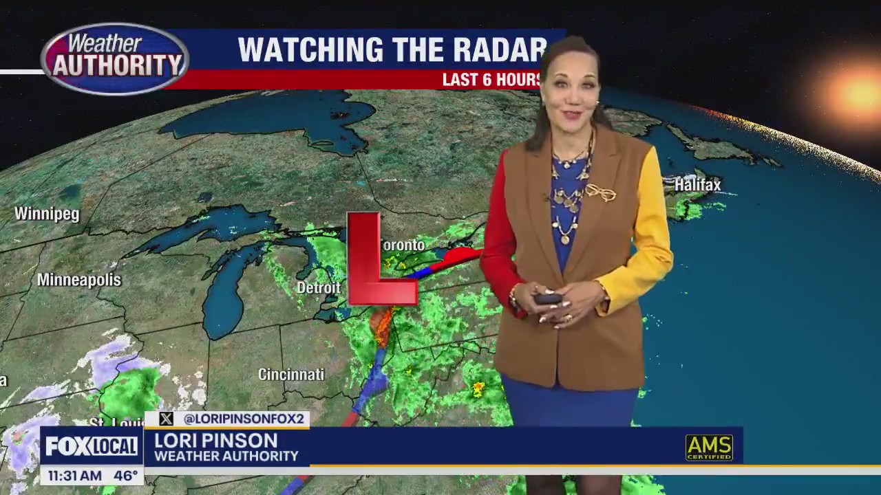 Scattered Showers Wednesday