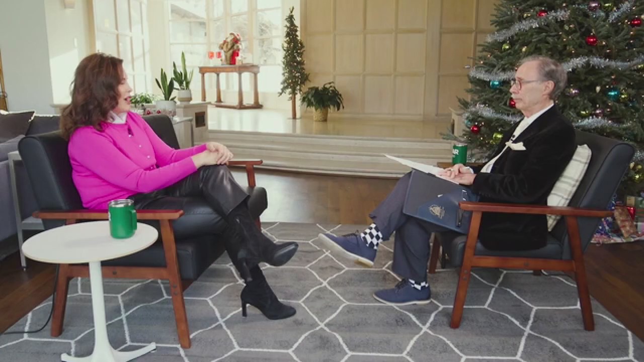 Whitmer talks Trump, Biden, and national politics