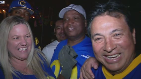 Party continues in San Dimas after Rams championship