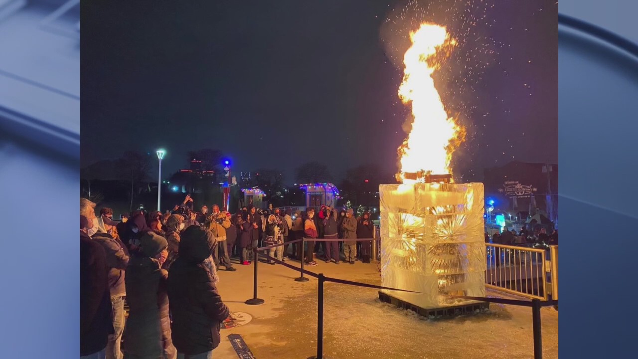 Fire and Ice Festival on Detroit Riverfront kicks off Winter at Valade schedule