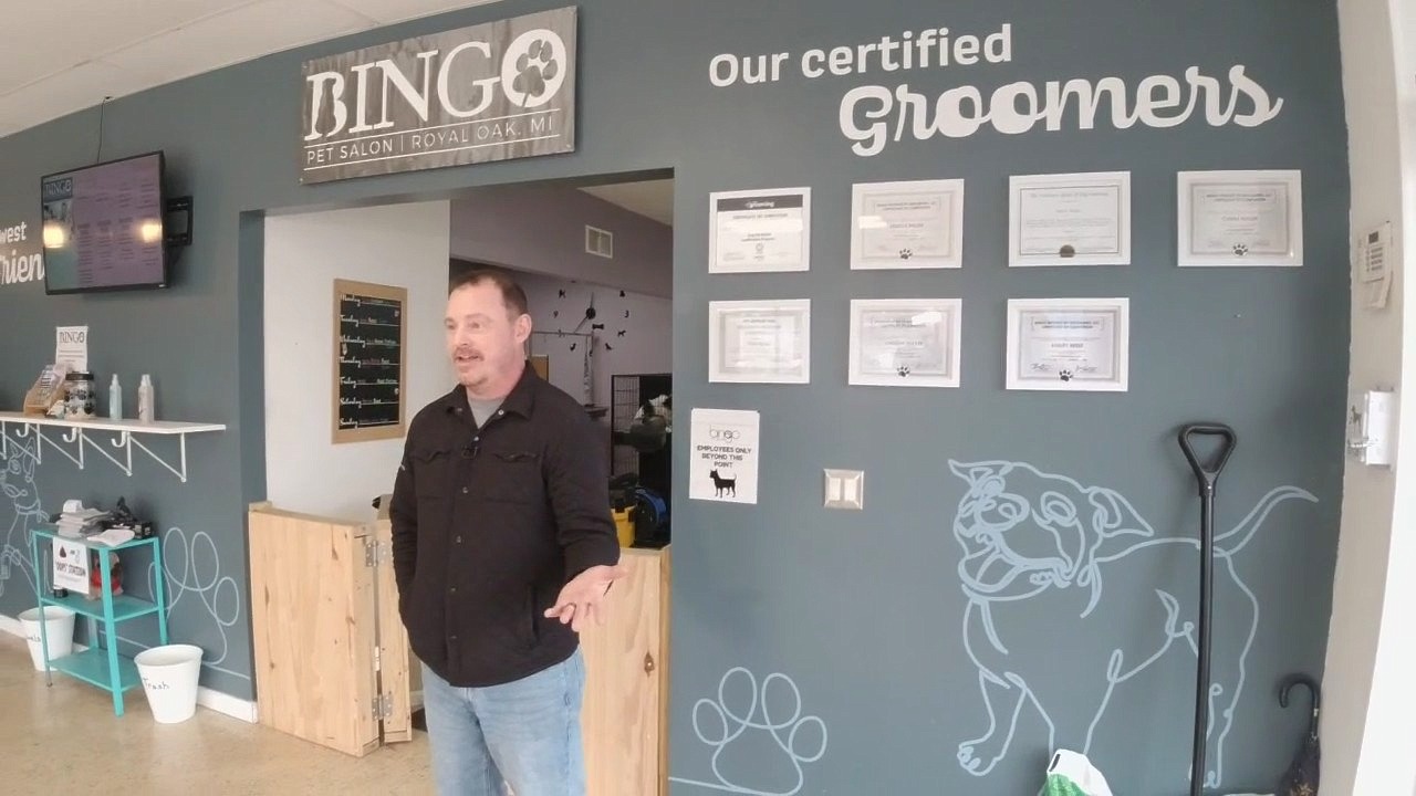 Pet grooming business owner retires early to help save his mother