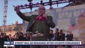 LA City Council votes to name Boyle Heights street for Vicente Fern?ndez