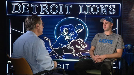 WATCH - Dan Miller has his weekly exclusive sit-down interview with Lions quarterback Jared Goff