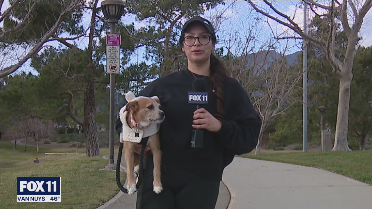Families, pets in Southern California feel blast of cold air