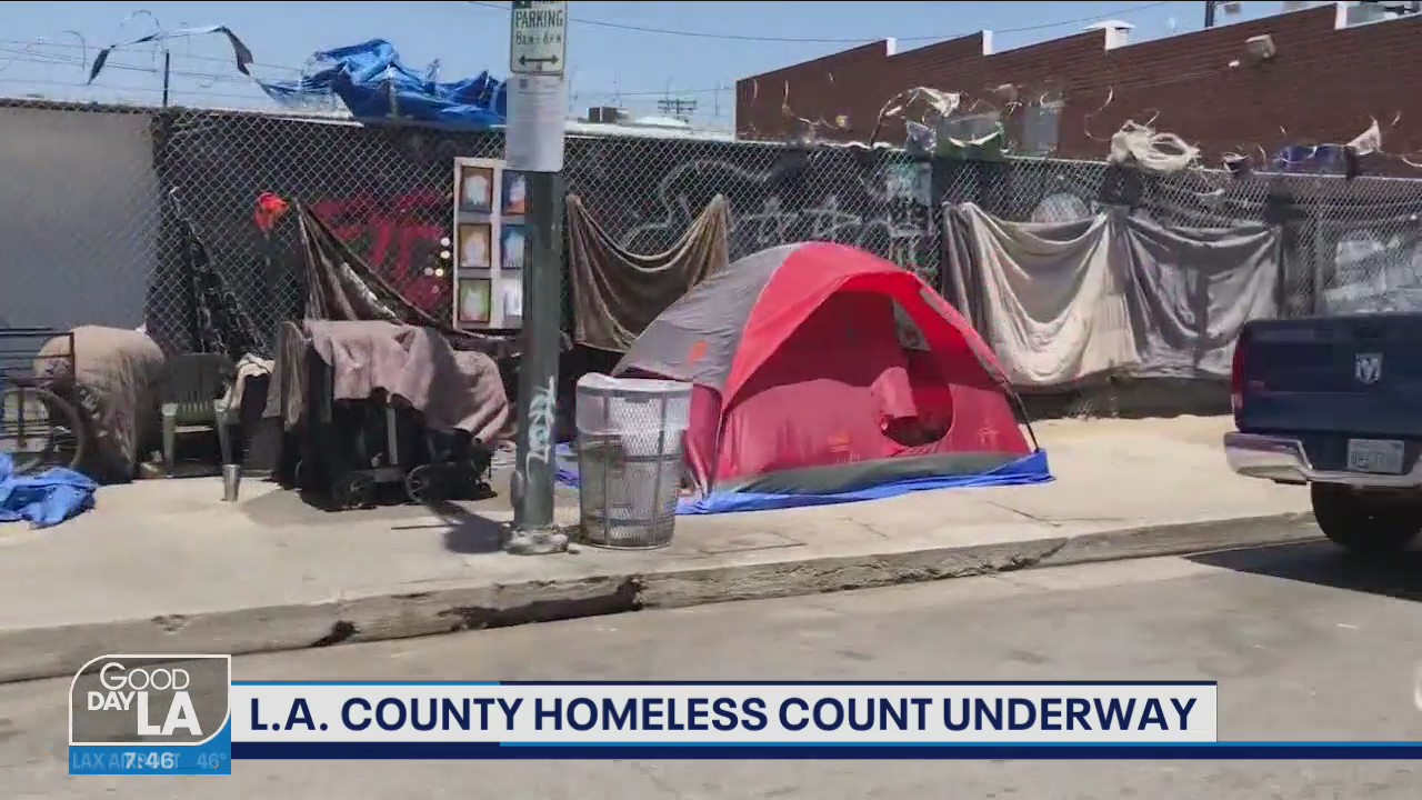 Greater Los Angeles Homeless Count underway