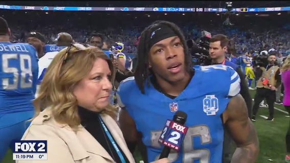 Lions Jahmyr Gibbs calls win over Rams 'special'