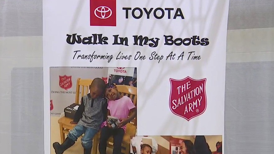 Toyota, Salvation Army give winter gear to metro Detroit families