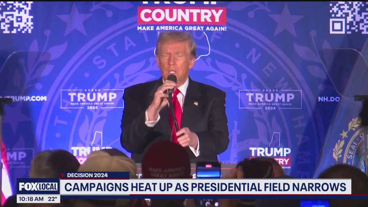 Campaigns heat up as presidential field narrows