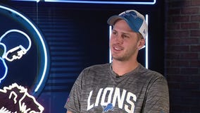 Jared Goff talks with Dan Miller about Lions playoff victory