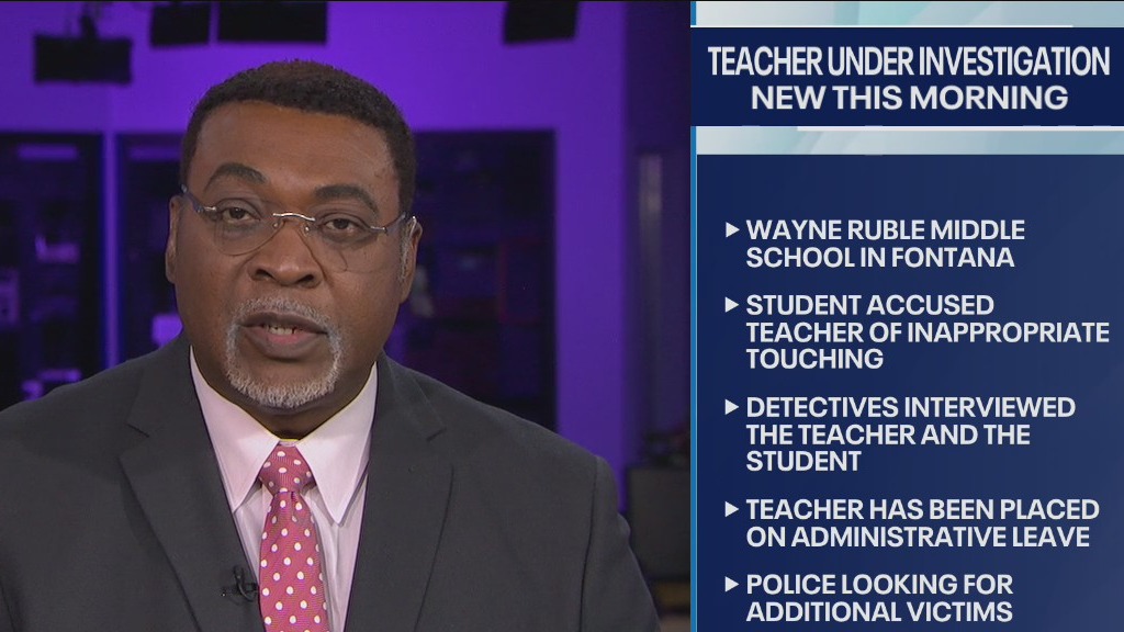 Middle school teacher in Fontana under investigation