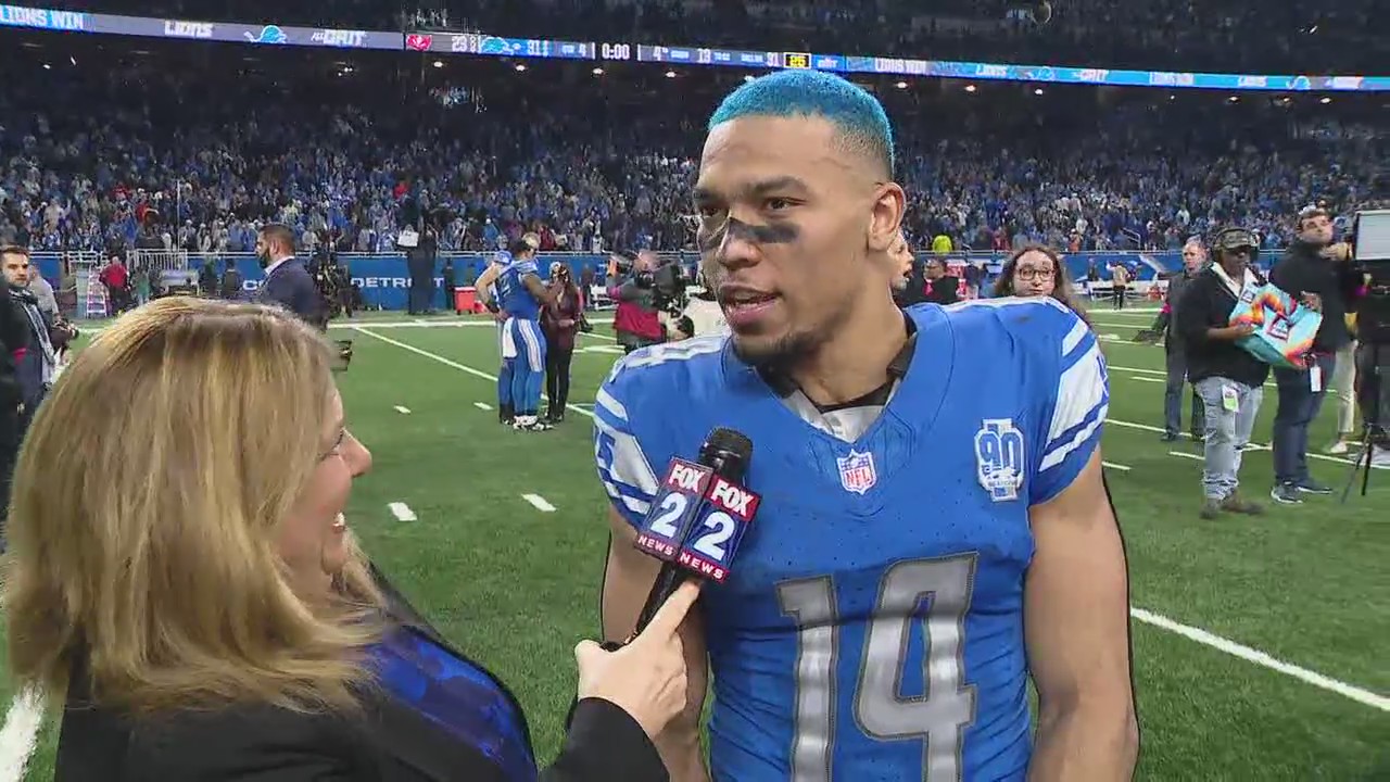 Lions' Amon-Ra on Detroit win: 'Everyone making plays'