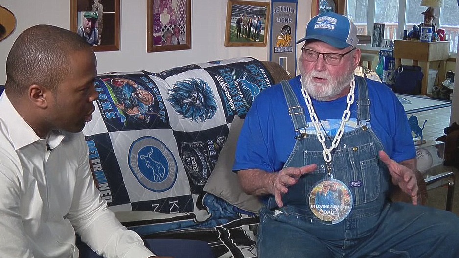 Lions fan legend Ron 'Crackman' Crachiola talks trip to NFL title game