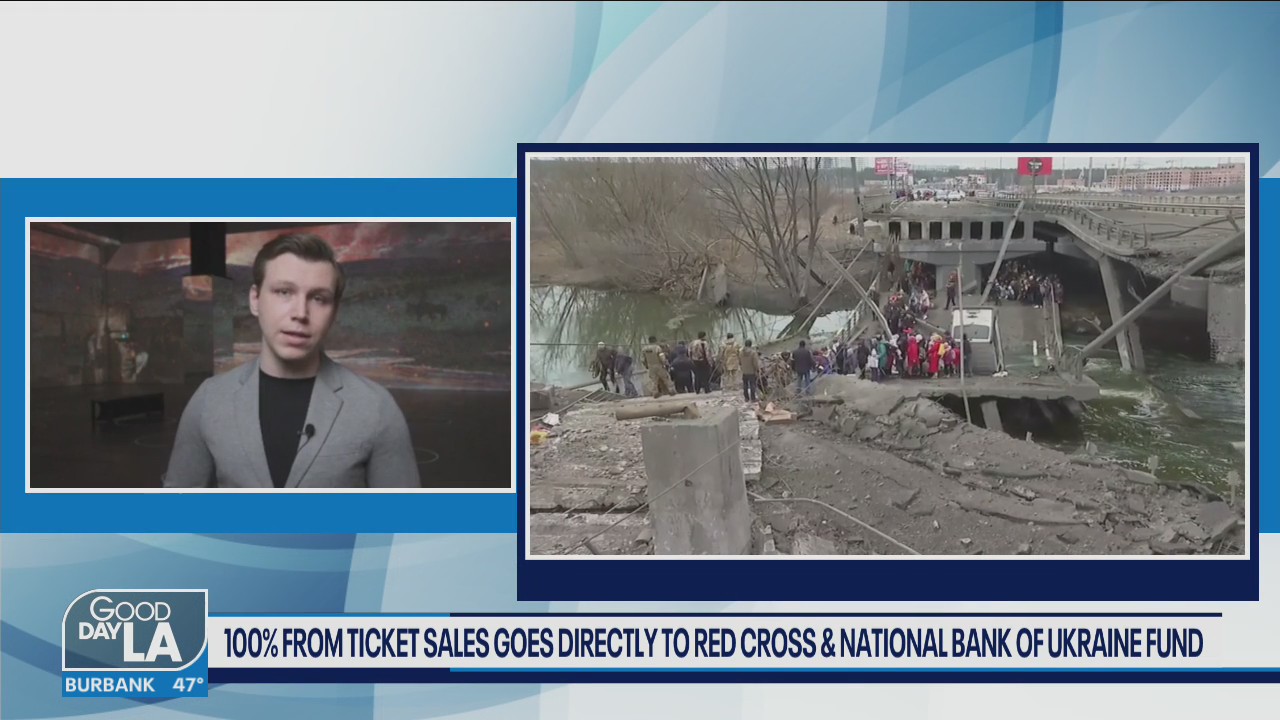 "Immersive Shevchenko" exhibit donates proceeds for relief in Ukraine