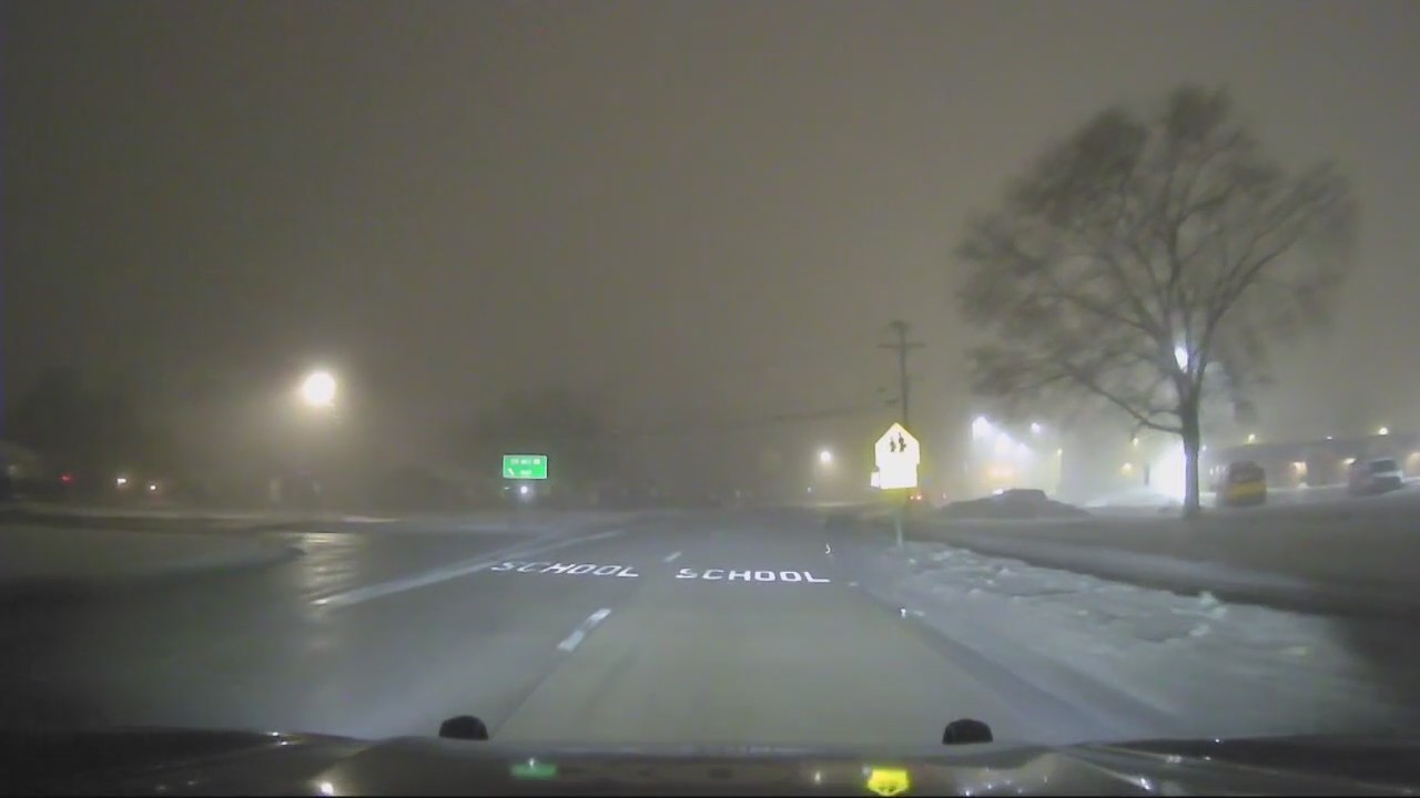 Foggy Wednesday morning commute