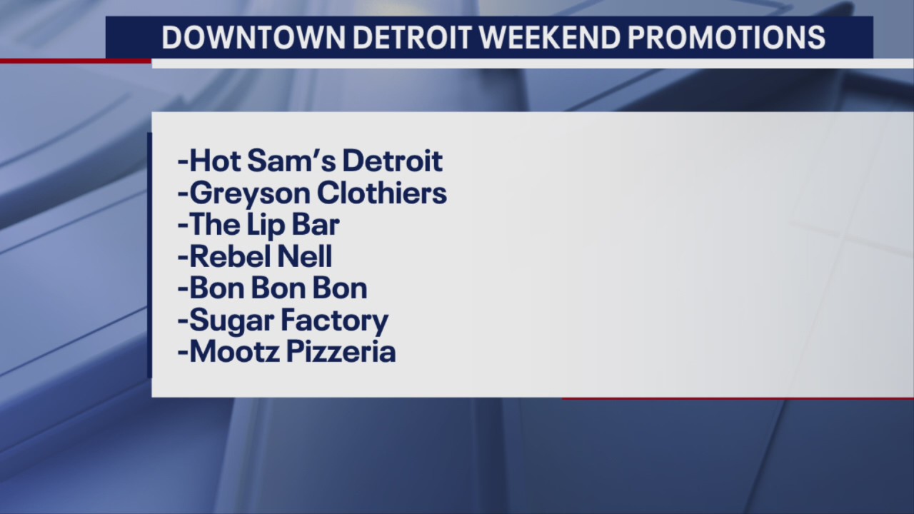 Weekend deals in Detroit ahead of Lions vs. 49ers game