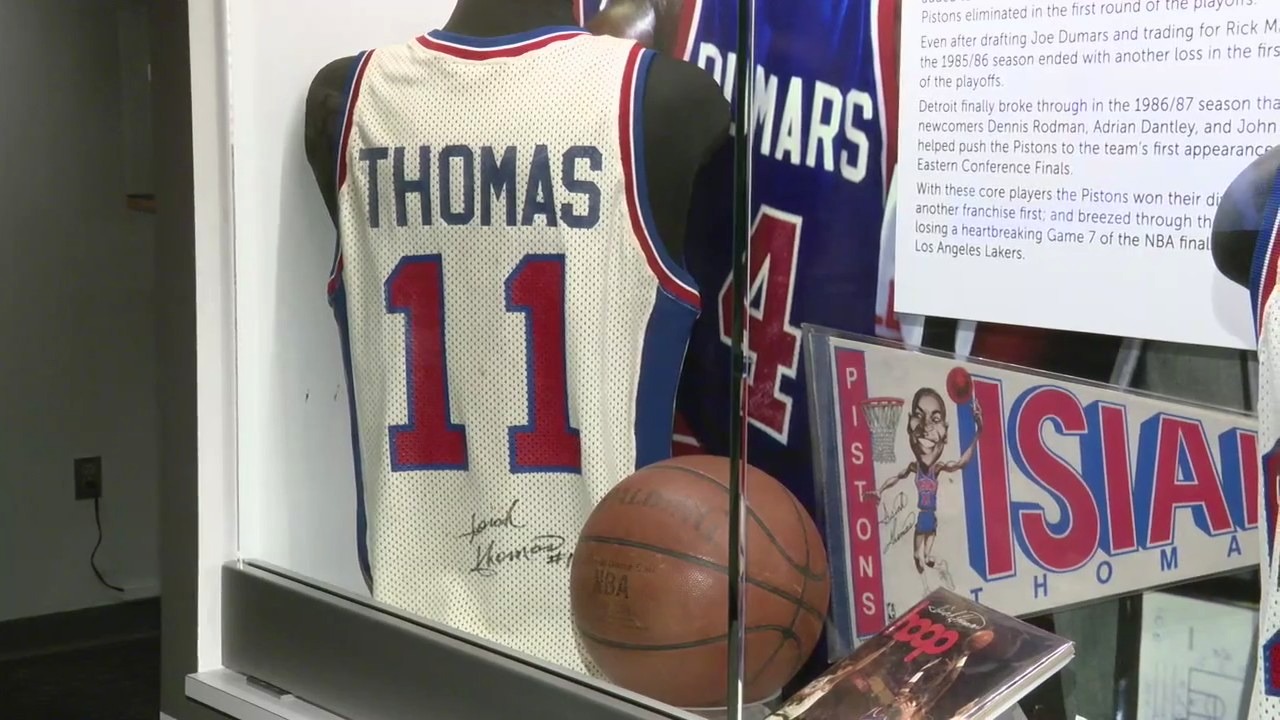Detroit Historical Museum hosts Pistons exhibition