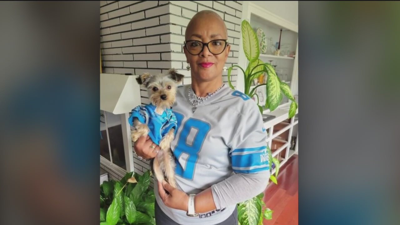 Lions superfan with cancer shows dedication to team