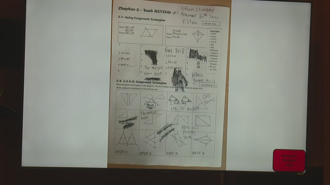 Jennifer Crumbley trial: What the shooter's parents did on day of shooting