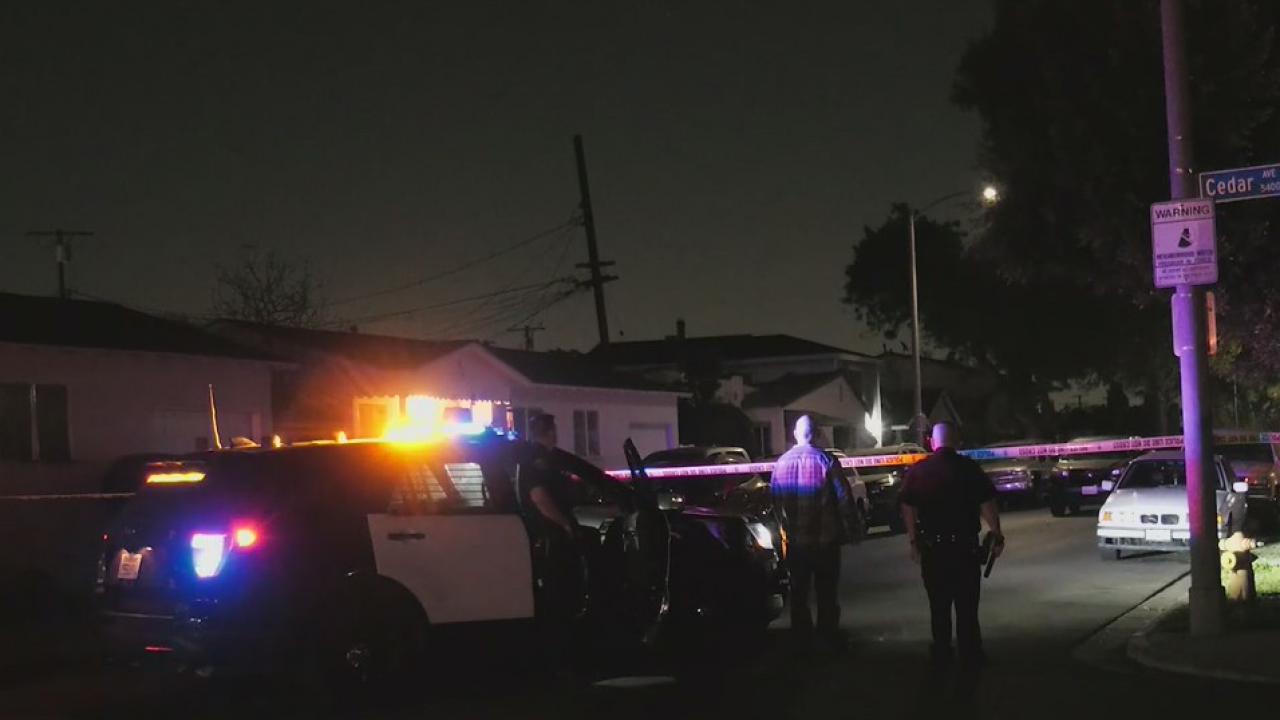 Suspect dies after night of violence in Long Beach