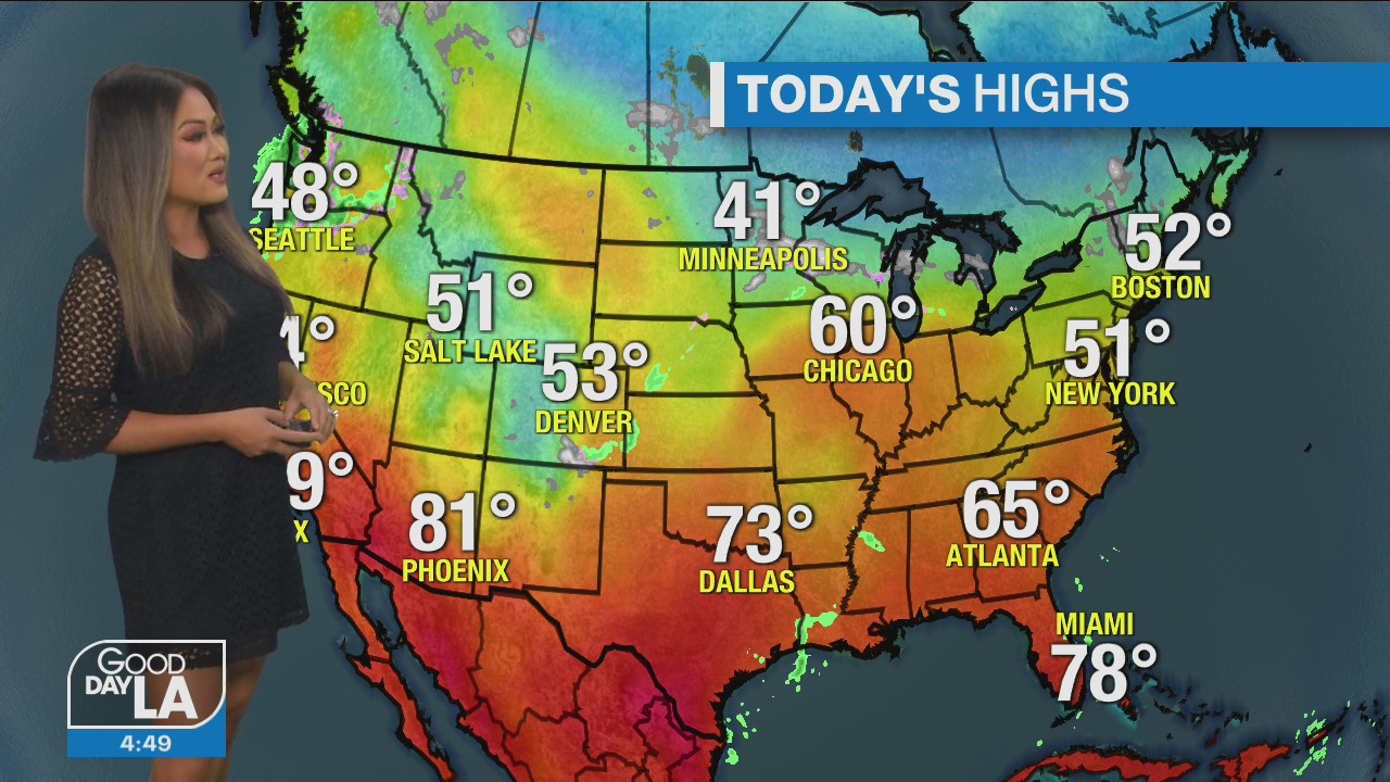 Weather Forecast for Monday, March 14
