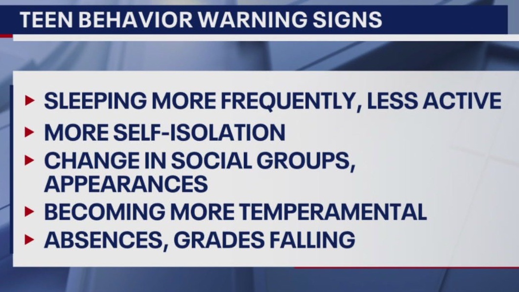 Expert: Differences between regular teen behavior and red flags