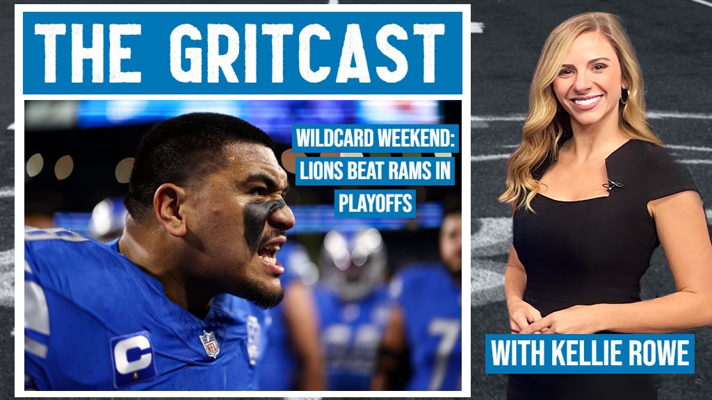 The Gritcast: Lions win first playoff game in 32 years!! Let's GO