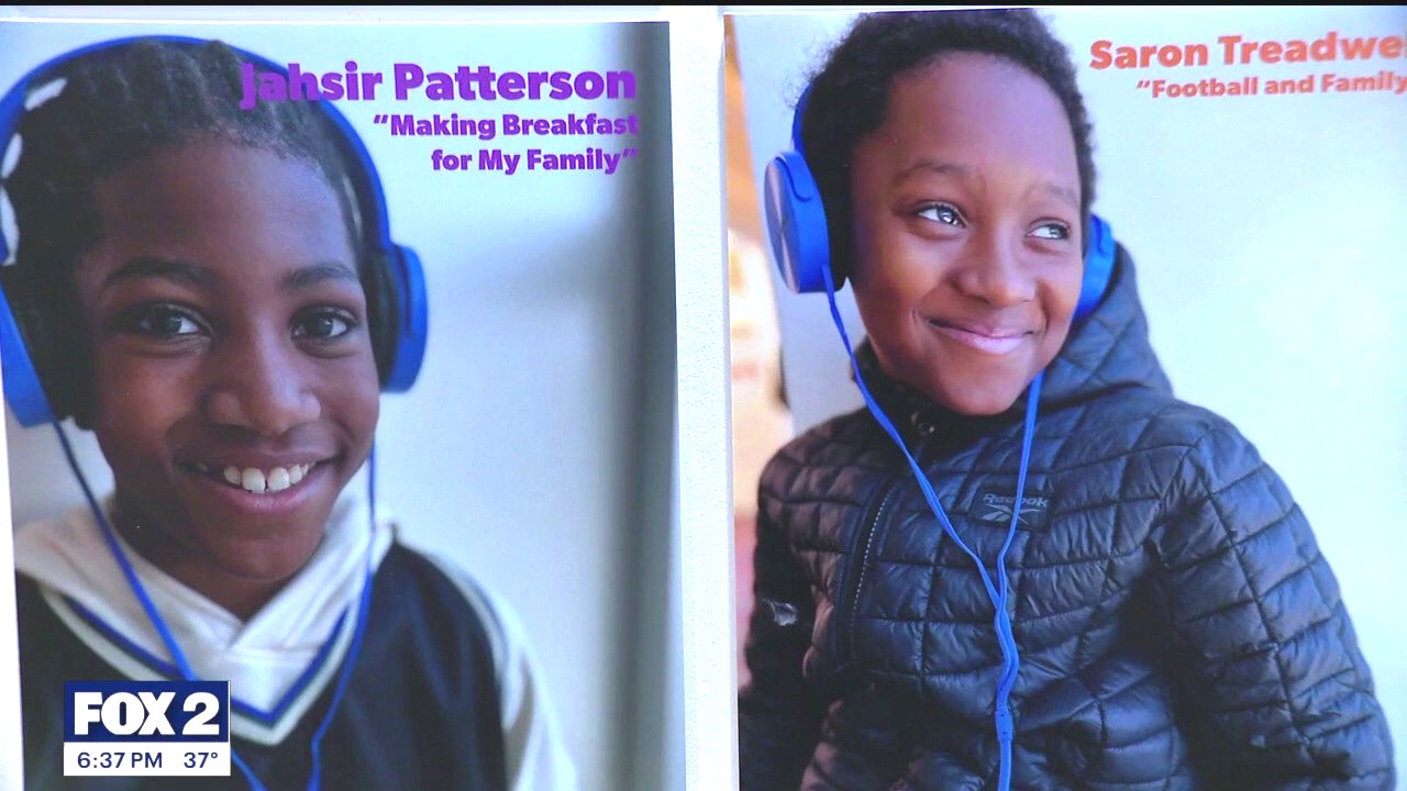 Stories in Stereo features 80 fifth grade students at Detroit Historical Museum